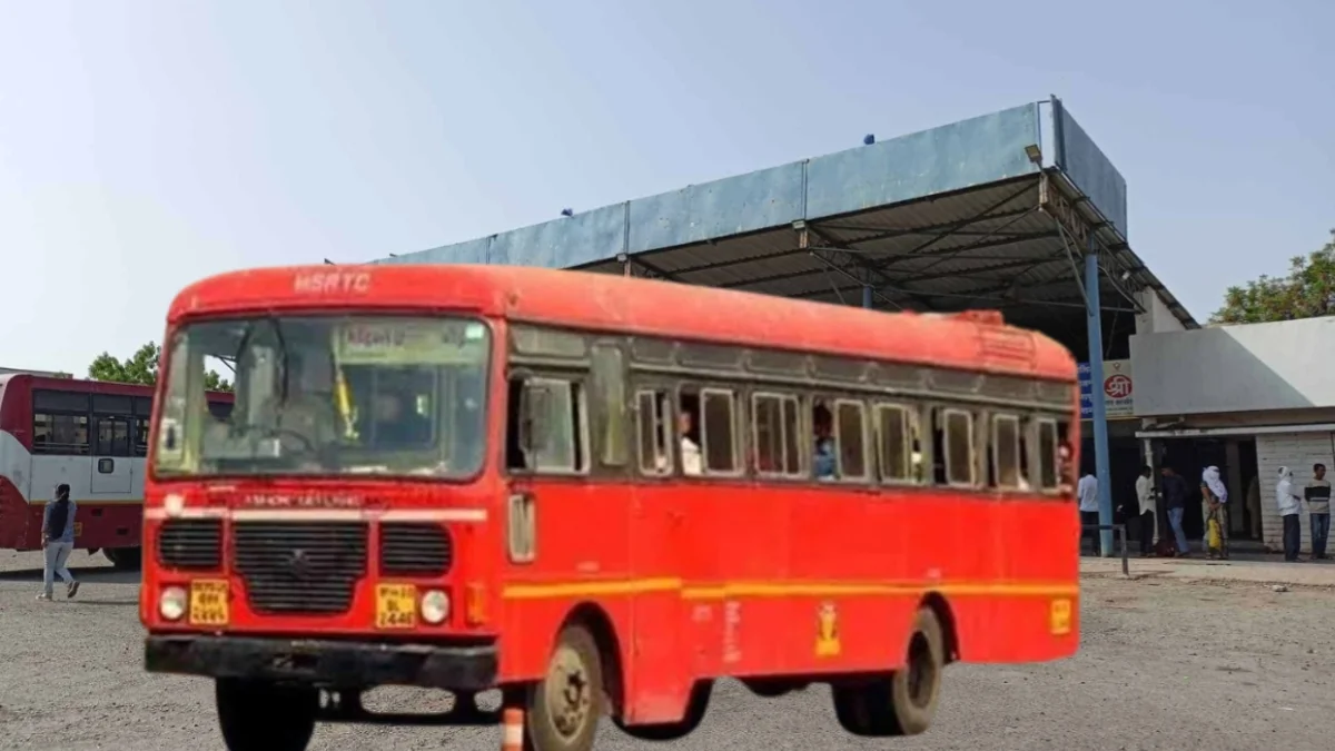रिसोड–मेहकर महामार्गावरील अर्धवट रस्त्यामुळे बंद ST बस सेवा