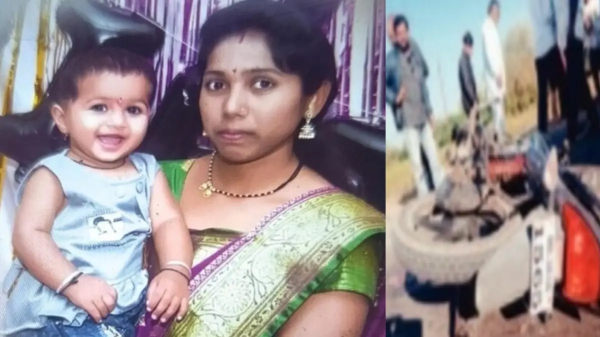 खामगाव-नांदुरा महामार्गावर अज्ञात वाहनाच्या धडकेत दुचाकी अपघातात माय लेकीचा मृत्यू