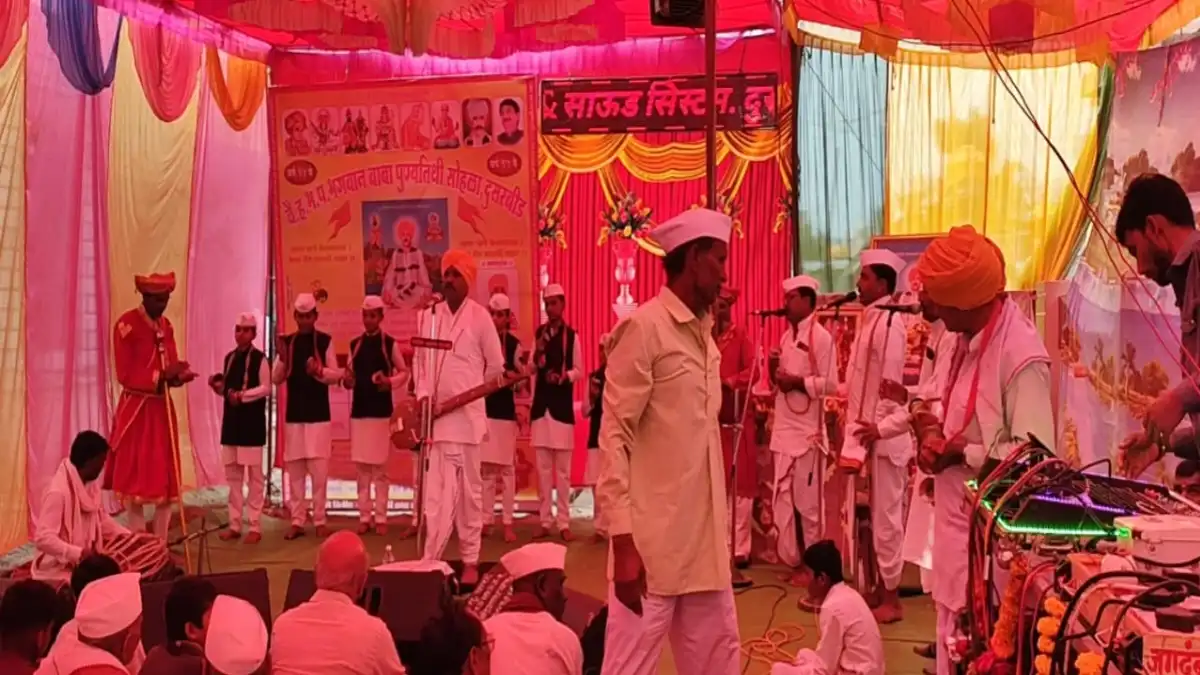 राष्ट्रसंत भगवान बाबा पुण्यतिथी, दुसरबीड बातमी, सिंदखेडराजा धार्मिक कार्यक्रम, भगवान बाबा कीर्तन, बुलढाणा जिल्हा बातम्या, धार्मिक बातम्या महाराष्ट्र, संत परंपरा, महाप्रसाद कार्यक्रम