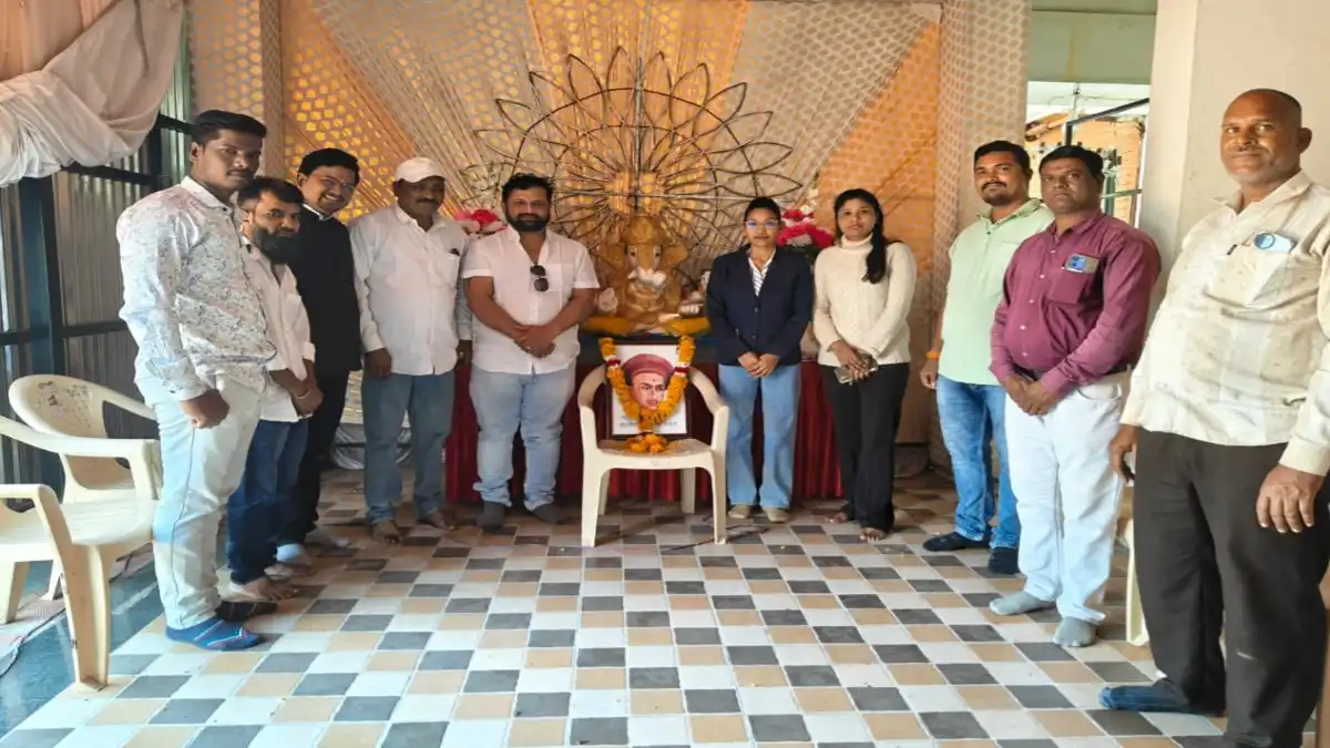 दर्पणकार बाळशास्त्री जांभेकर जयंतीनिमित्त चिखली येथे जनकल्याण समाज उन्नती पत्रकार संघटनेचा आयोजित कार्यक्रम