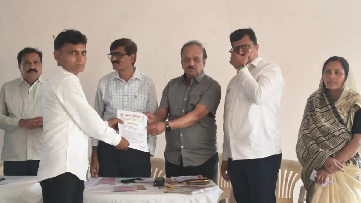 सिंदखेडराजा येथे संभाजी ब्रिगेड तालुकाध्यक्षपदी विजय देशमुख यांची नियुक्ती सोहळा