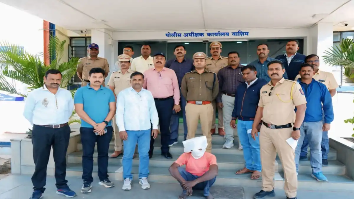 Washim Crime News – वाशिम रेल्वे स्थानक परिसरात वृद्धेवर अत्याचार करून निर्घृण हत्या प्रकरणी आरोपी अटकेत