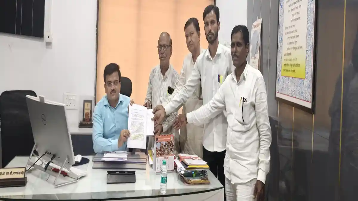 मलकापूर पांग्रा मंडळातील 14 गावांचा तहसील बदलावर आंदोलन बुलढाणा