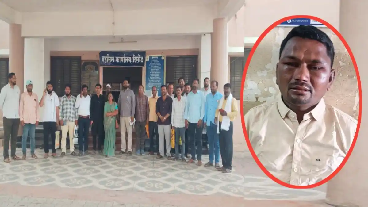 रिसोडमध्ये SIR मॅपिंग करताना बीएलओवर हल्ला