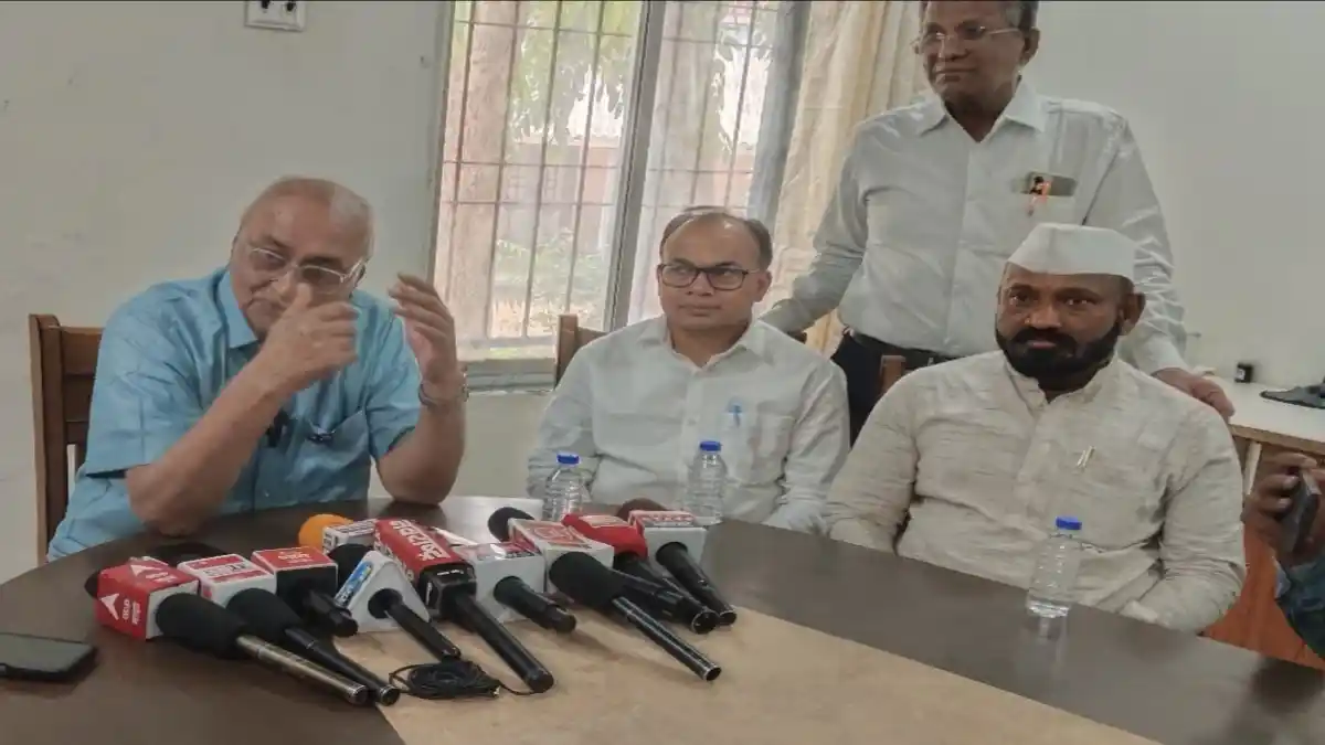 भोंदू खरात प्रकरणावर श्याम मानव यांनी बुलढाण्यात घेतलेली पत्रकार परिषद