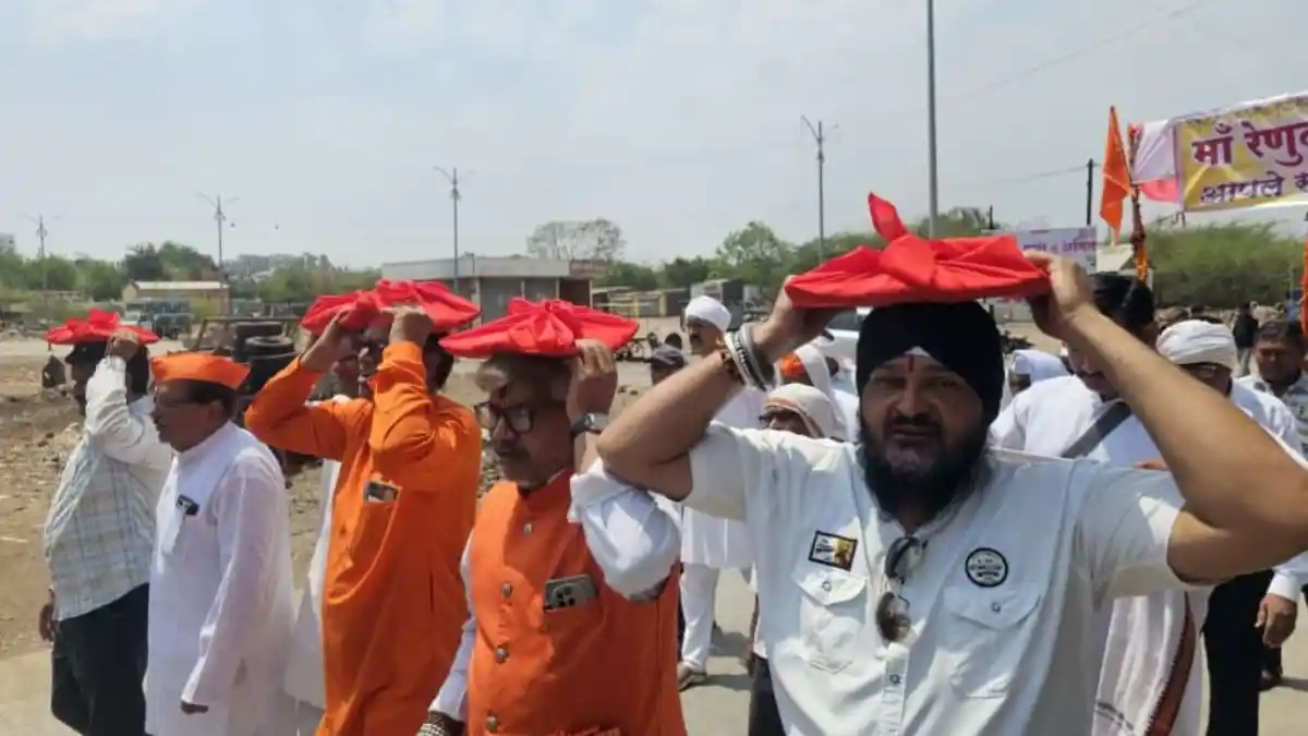 चिखलीत गो सन्मान आंदोलन मिरवणूक, हजारो स्वाक्षऱ्यांसह राष्ट्रपतींना निवेदन