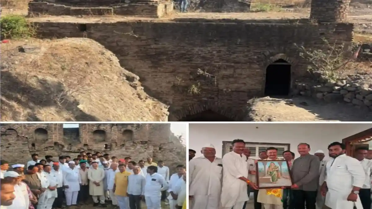 करवंड गढीवर शिवकालीन ग्रामोत्सवासाठी सज्ज झालेला ऐतिहासिक परिसर