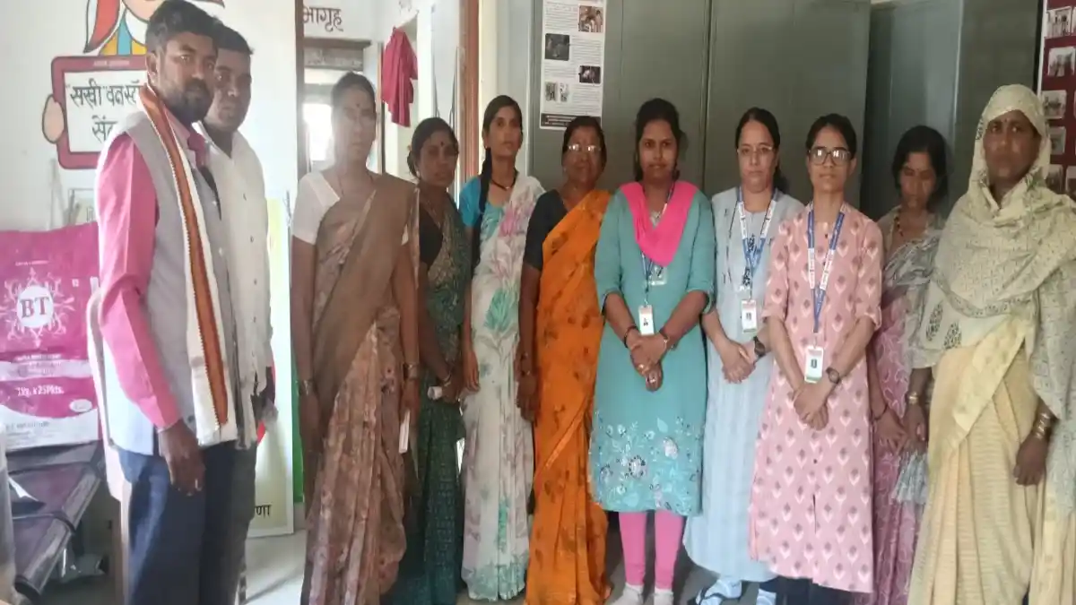 सखी वन स्टॉप सेंटर बुलढाणा महिलेला न्याय देताना - चिखली क्राईम प्रकरण