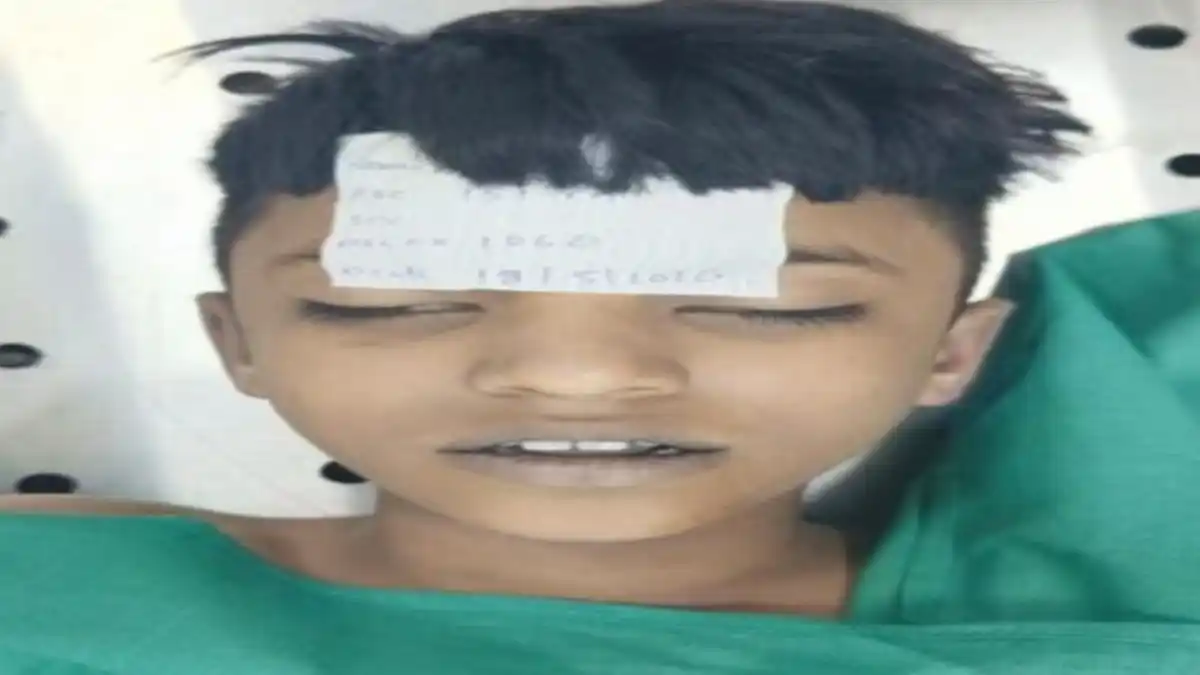 जयपूर लांडे शिवारातील तलावात पोहताना गाळात अडकलेल्या मुलाची घटना