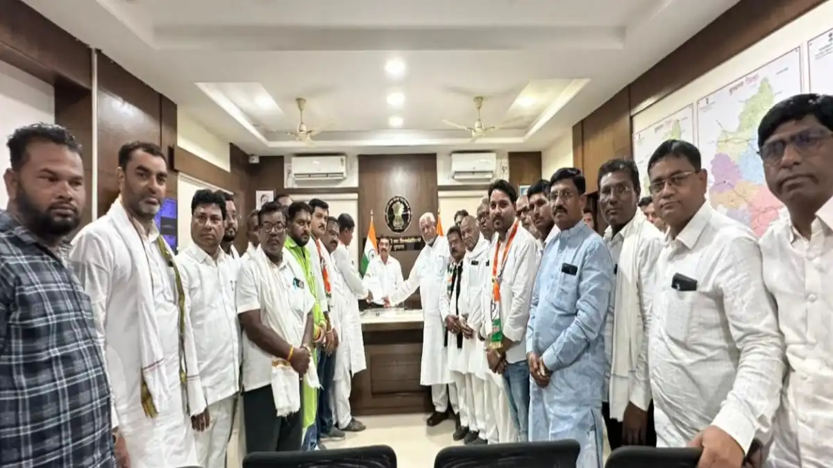 राहुल बोंद्रे यांच्या समर्थनार्थ बुलढाण्यात काँग्रेसचे आंदोलन