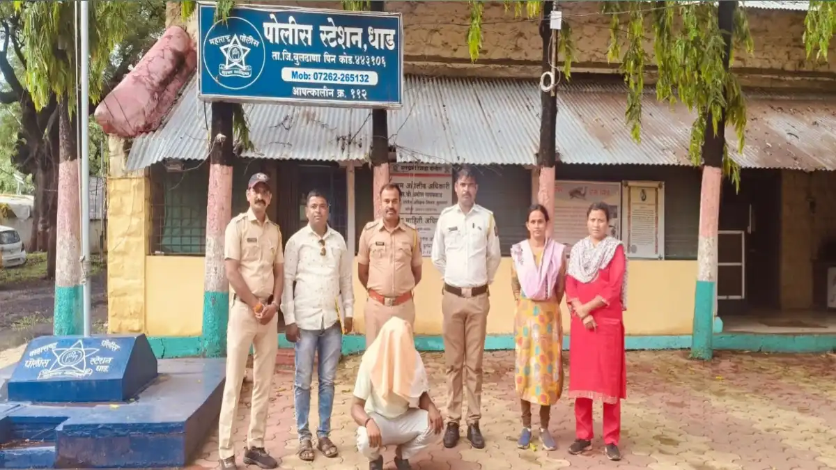 धामणगाव मंदिरातील दानपेटी चोरी प्रकरणात धाड पोलिसांनी आरोपीला पकडले