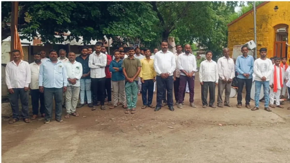 चौथा ग्रामपंचायतीत ८०वा स्वातंत्र्य दिनानिमित्त ध्वजारोहण