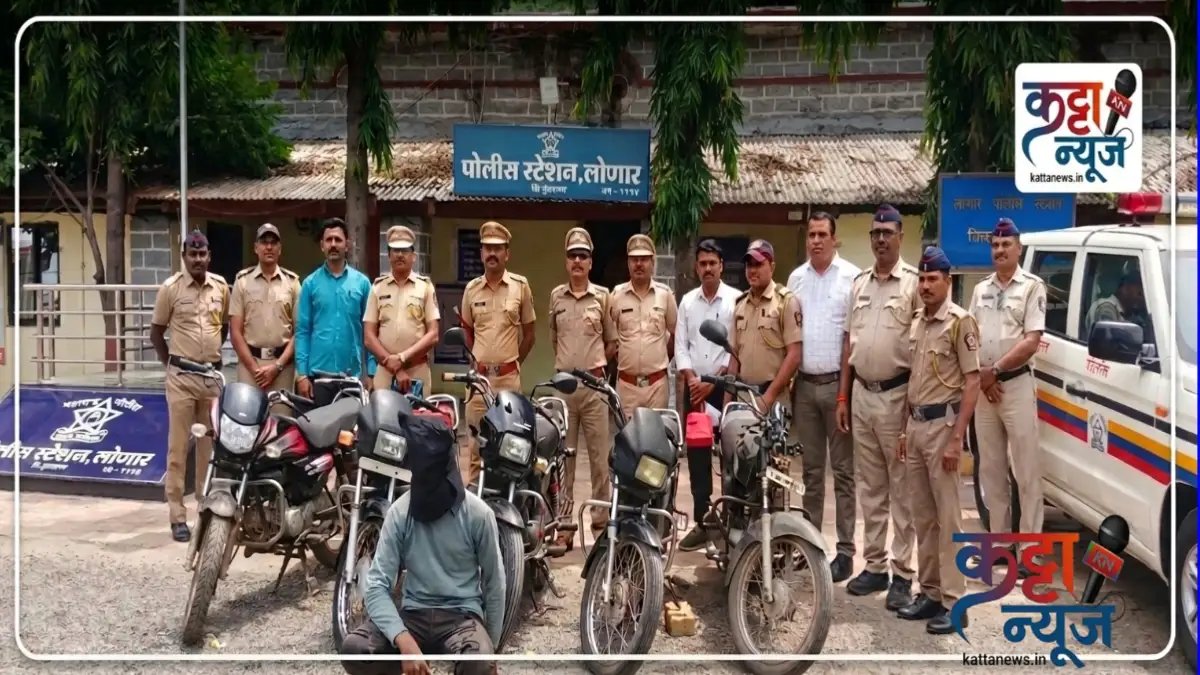लोणारमध्ये दुचाकी चोरीप्रकरणी २० वर्षीय संशयिताला अटक