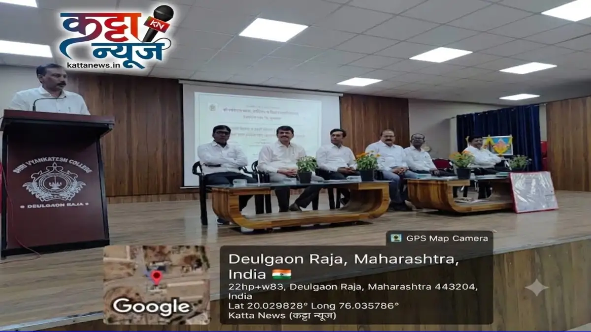 "श्री व्यंकटेश महाविद्यालयात मराठी व इंग्रजी अभ्यास मंडळाचे उद्घाटन"